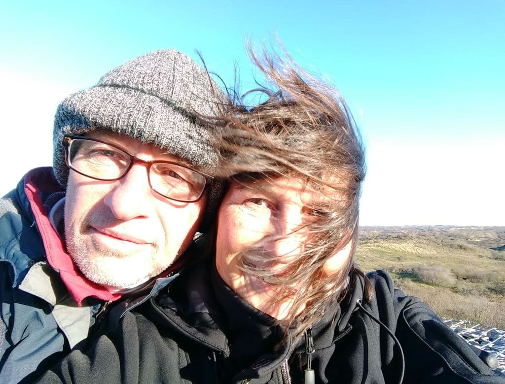 Gerard en Ingrid selfie